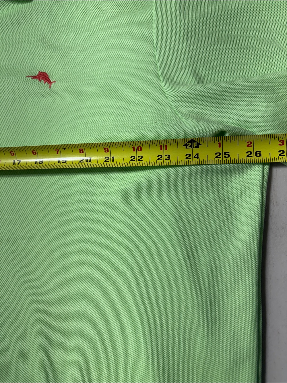 Tommy Bahama Island Zone Lime Green Polo - Picture 9 of 11